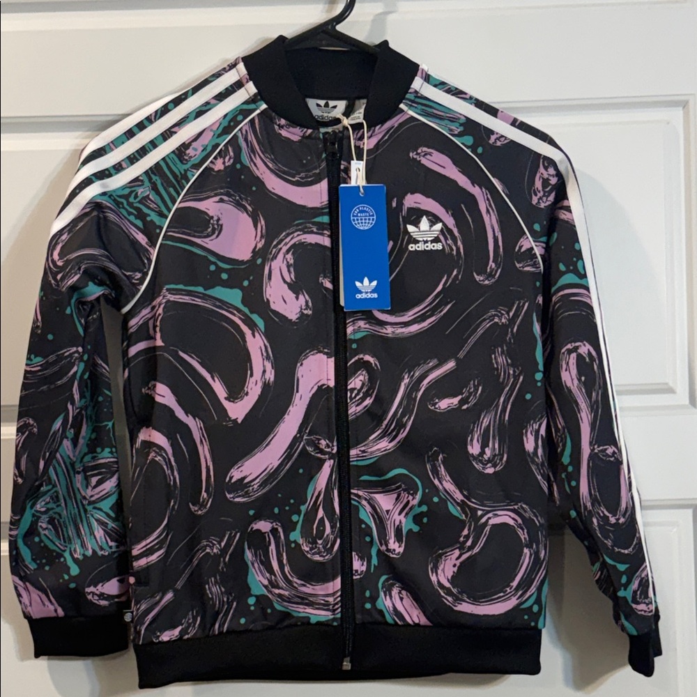 ALLOVER PRINT SST TRACK JACKET (S) NWT
